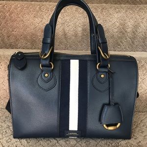 Ralph Lauren Navy Blue Shoulder Bag